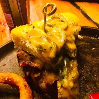 Chop 40 - Jalapeño cheese bread with smoked tri-tip. Yasss! - New American Near Me - Verdi, Nevada Chop 40 - Jalapeño cheese bread with smoked tri-tip. Yasss! - New American Near Me - Verdi, Nevada