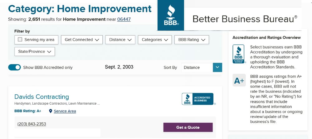 Slide of Davids Contracting