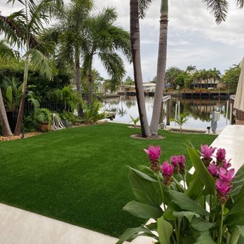 South Florida Putting Greens - Backyard - Landscaping Near Me