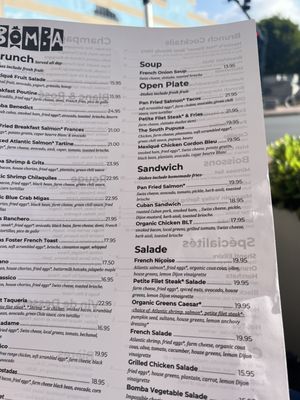 Menu photo 3 Bomba Asheville, NC