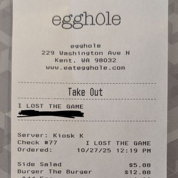 Egghole - And now you lost, too. - Breakfast & Brunch Near Me - Kent, Washington Egghole - And now you lost, too. - Breakfast & Brunch Near Me - Kent, Washington