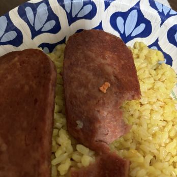 Ralphs - See that Lego looking thing? I almost swallowed !! It was inside the canned Turkey spam - Grocery Near Me - San Pedro, California