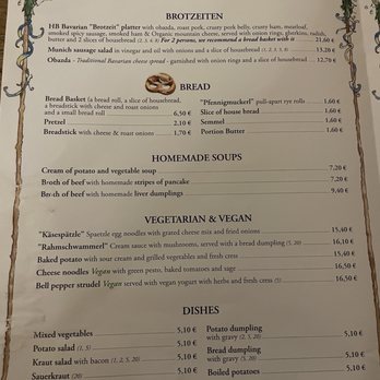 Hofbräuhaus - Menu - German Near Me - Munich, BY Hofbräuhaus - Menu - German Near Me - Munich, BY