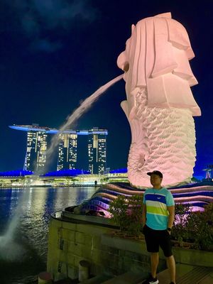 Merlion Park by null
