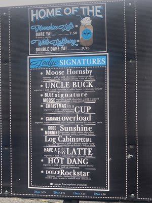 Menu photo 3 Blue Moose Coffee Lodge Lenoir, NC Menu photo 3 Blue Moose Coffee Lodge Lenoir, NC