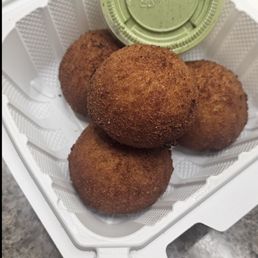 Papas Rellenas. Husband and child loved these as well. Papas Rellenas. Husband and child loved these as well.