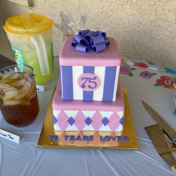 Lesley's Creative Cakes - 75th birthday cake - Bakeries Near Me - MESA, Arizona Lesley's Creative Cakes - 75th birthday cake - Bakeries Near Me - MESA, Arizona