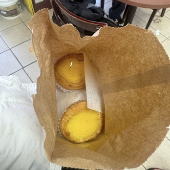Ruby King Bakery - Their famous egg tarts! So good! My 1st time and I'm hooked! - Bakeries Near Me - Oakland, California Ruby King Bakery - Their famous egg tarts! So good! My 1st time and I'm hooked! - Bakeries Near Me - Oakland, California