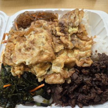 Yummy Korean B-B-Q - Meat jun bbq beef combo - Korean Near Me - Honolulu, Hawaii Yummy Korean B-B-Q - Meat jun bbq beef combo - Korean Near Me - Honolulu, Hawaii
