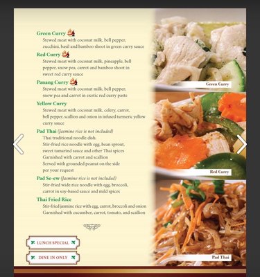 Menu photo 4 Thai Haven Winter Haven, FL