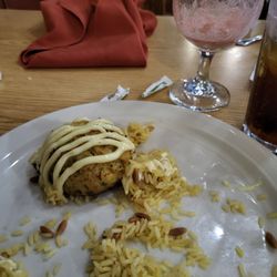The Smokehouse - Crab cake with mayo topping.