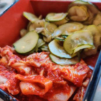 SoJu BBQ - Amazing kimchi and home made cucumbers, love the fusion taste. - Korean Near Me - Chicago, Illinois SoJu BBQ - Amazing kimchi and home made cucumbers, love the fusion taste. - Korean Near Me - Chicago, Illinois
