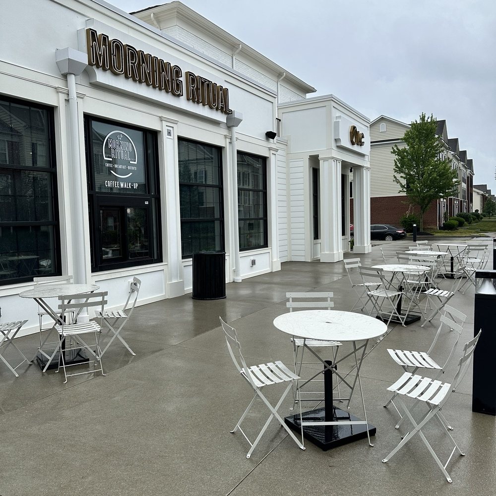 Outside seating Outside seating