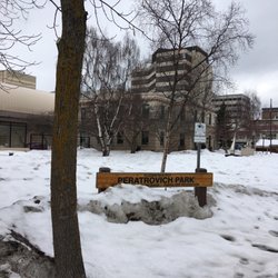 Peratrovich Park - Thawing in progress...