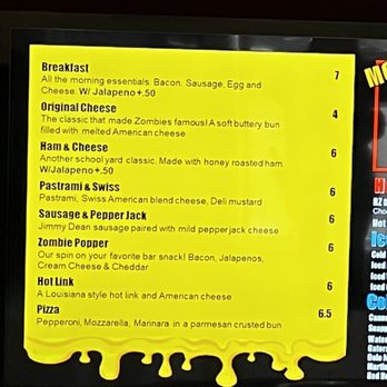 The Zombie Shop - Menu - Cafes Near Me - Martinez, California The Zombie Shop - Menu - Cafes Near Me - Martinez, California