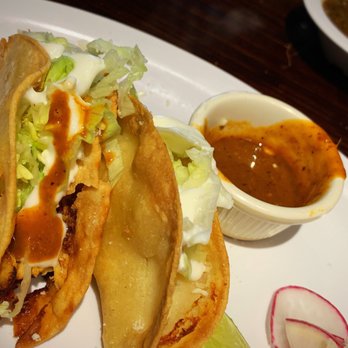 Amorelia Mexican Cafe - Chicken tinga and papas dorados tacos. Taco Tuesday! 2 for $6 - Mexican Near Me - Costa Mesa, California Amorelia Mexican Cafe - Chicken tinga and papas dorados tacos. Taco Tuesday! 2 for $6 - Mexican Near Me - Costa Mesa, California