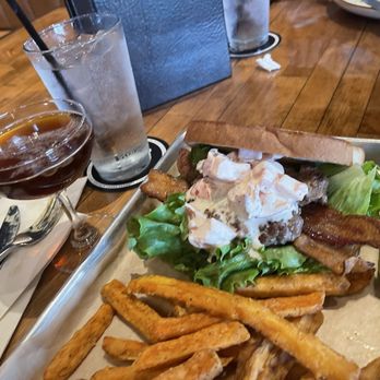 Dock 17 - Big loud trucker burger and sweet potato fries - Breakfast & Brunch Near Me - Clarksville, Tennessee Dock 17 - Big loud trucker burger and sweet potato fries - Breakfast & Brunch Near Me - Clarksville, Tennessee