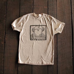 Emulsion Printhouse - Hearts for Boston Charity Tee - Printed and sold at Emulsion Printhouse, Artwork by the amazing Dan Blakeslee!