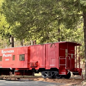 Jubilee Railroad - The caboose we stayed in - Resorts Near Me - Dunsmuir, California Jubilee Railroad - The caboose we stayed in - Resorts Near Me - Dunsmuir, California
