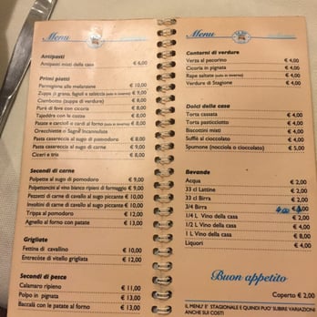 Le Zie - Menù - Trattorie Near Me - Lecce, LE