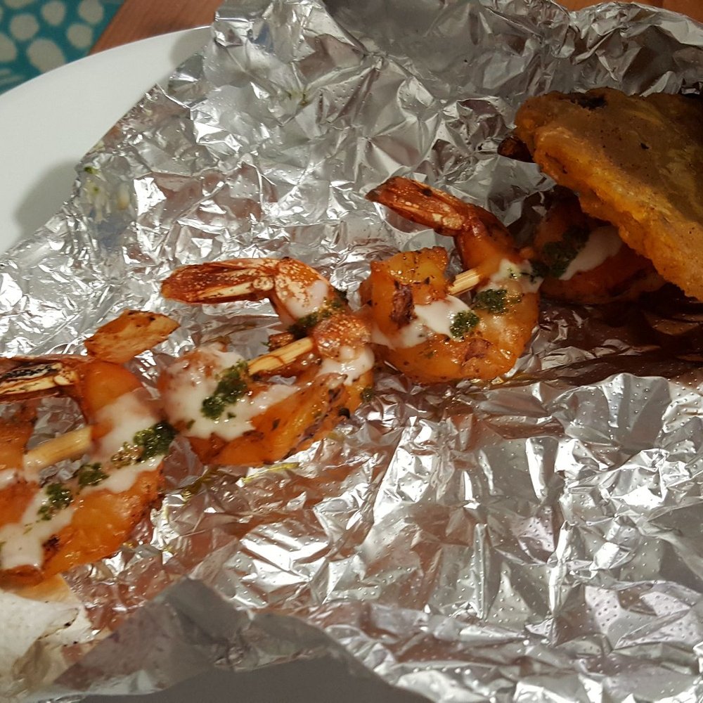 Cositas Ricas - Shrimp pincho - Barbeque Near Me - Playa Sun Bay, Puerto Rico Cositas Ricas - Shrimp pincho - Barbeque Near Me - Playa Sun Bay, Puerto Rico