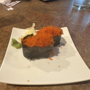 Kiriba Sushi - Flying Fish Egg Gunkanmaki Tobiko - Japanese Near Me - Seattle, Washington