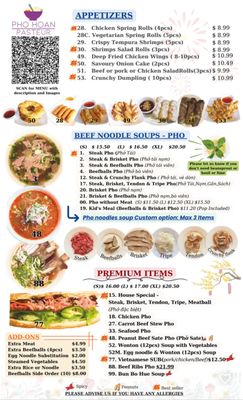 Menu photo 5 Pho Hoan Pasteur - Country Hills Calgary, AB Menu photo 5 Pho Hoan Pasteur - Country Hills Calgary, AB