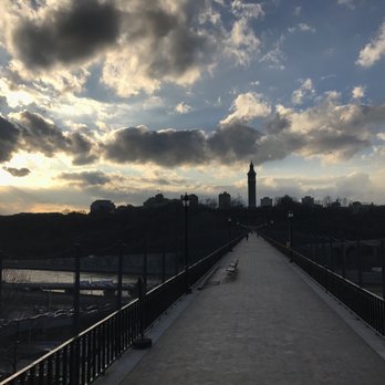 High Bridge - View of Washington Heights - Landmarks & Historical Buildings Near Me - New York, New York