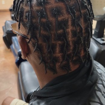 Just Gina's - Twisty twist,twisters, about 5 months from being bald... - Hair Salons Near Me - Palm Desert, California
