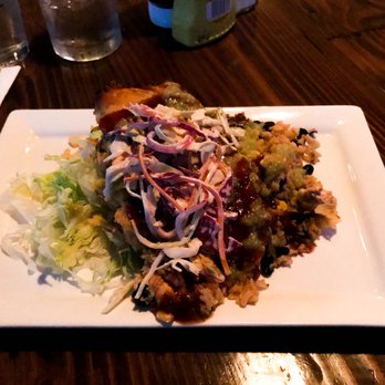 Local Break - BBQ Chicken Enchilada - New American Near Me - Eastham, Massachusetts Local Break - BBQ Chicken Enchilada - New American Near Me - Eastham, Massachusetts