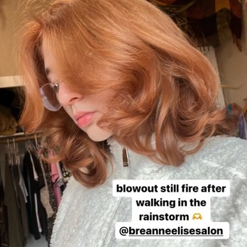 Breanne Elise Salon - just got my roots done! the bright ginger i got faded beautifully so she didn't even have to redye my whole head after many months! - Hair Stylists Near Me - Sacramento, California
