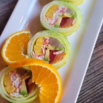 Nozomi - Bill Gates Roll - no rice and so good! - Sushi Bars Near Me - La Jolla, California
