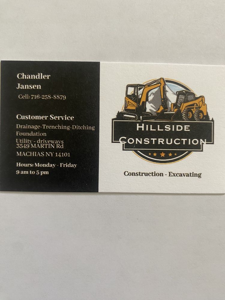 Slide of Hillside Construction