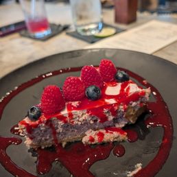 Huckleberry cheesecake Huckleberry cheesecake