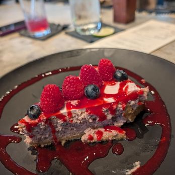 Coyne's Restaurant & Bar - Huckleberry cheesecake - Seafood Near Me - Eagle, Idaho