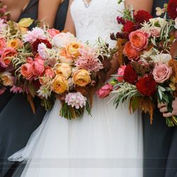 Molly Ryan Floral - Bridesmaids bouquets