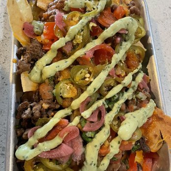 Shores Bar + Kitchen - 1/2 order of Nachos - American Near Me - San Marcos, California Shores Bar + Kitchen - 1/2 order of Nachos - American Near Me - San Marcos, California