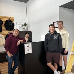 Front desk area