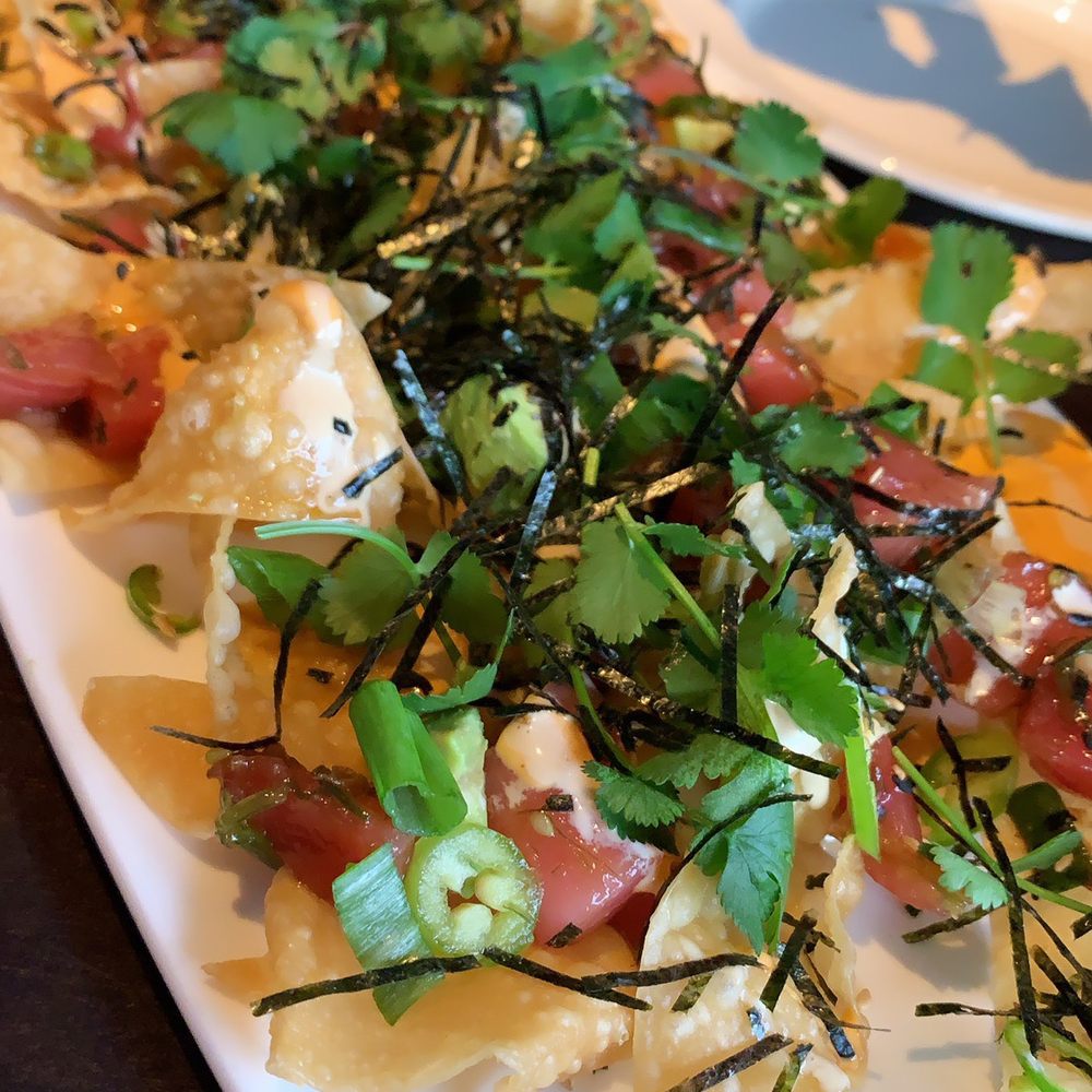 Yard House - Poke Nachos - Must try! - New American Near Me - Carlsbad, California