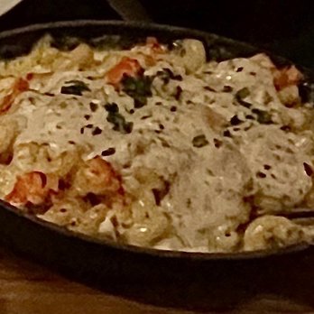 The Library - Mac and cheese with black truffle and lobster. So good. - New American Near Me - Las Vegas, Nevada The Library - Mac and cheese with black truffle and lobster. So good. - New American Near Me - Las Vegas, Nevada