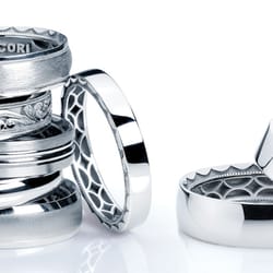 Popular styles of gentleman's wedding bands.