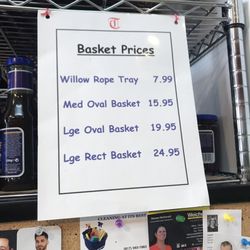 Tierney Fine Foods - Basket Menu