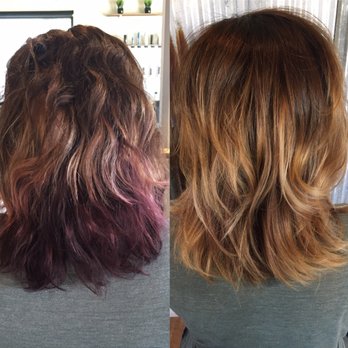 LVL Salon - Before and after color correction - Hair Salons Near Me - Nipomo, California