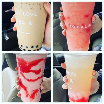 BobaLust - OG milk tea, Lychee Bomb, Strawberry Seduction, & Lychee Lemonade - Bubble Tea Near Me - Federal Way, Washington