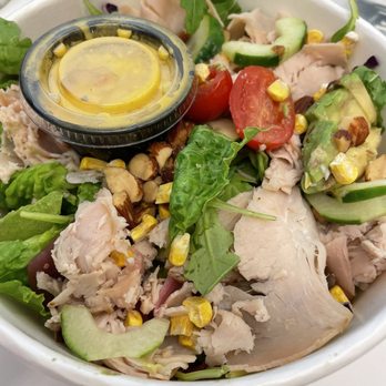 Flower Child - Turkey salad, not my favorite - Salad Near Me - Charlotte, North Carolina Flower Child - Turkey salad, not my favorite - Salad Near Me - Charlotte, North Carolina