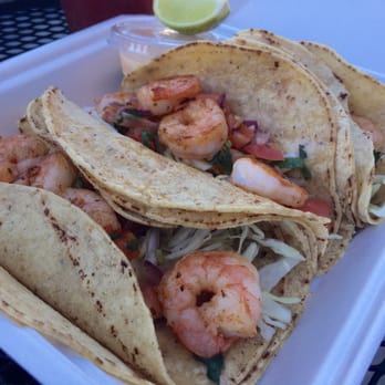 Centro Botanero Mazatlan - Shrimp tacos. 3 per order - Seafood Near Me - Sun Valley, California