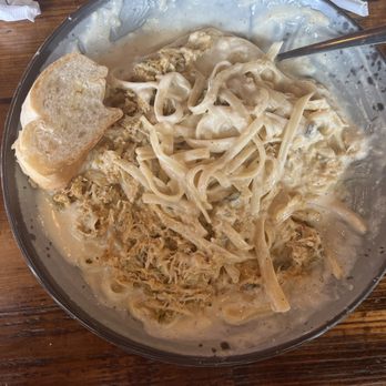 Atchafalaya Seafood - Half eaten crab cake pasta lol - Seafood Near Me - Picayune, Mississippi Atchafalaya Seafood - Half eaten crab cake pasta lol - Seafood Near Me - Picayune, Mississippi