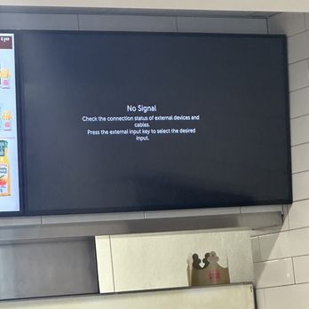 Burger King - a menu on the wall - Fast Food Near Me - Yuma, Arizona