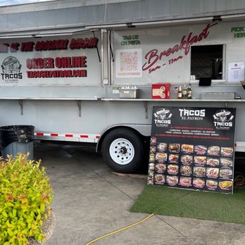 Tacos el Patron - a food truck parked on the side of the road - Food Trucks Near Me - Beaverton, Oregon