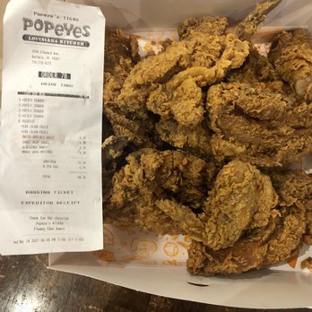 Popeyes Louisiana Kitchen - Mixed Chicken (16 Pcs) not tenders as I ordered (on receipt....) - Fast Food Near Me - Buffalo, New York Popeyes Louisiana Kitchen - Mixed Chicken (16 Pcs) not tenders as I ordered (on receipt....) - Fast Food Near Me - Buffalo, New York